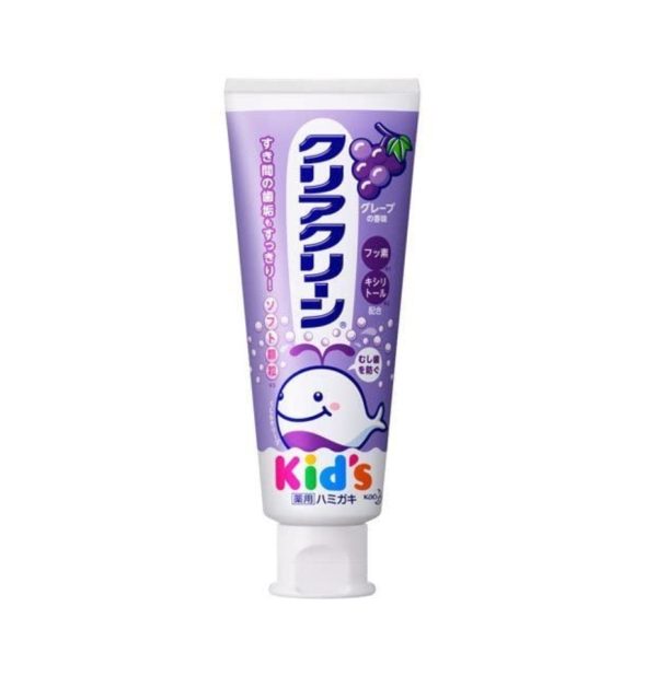 [6-PACK] Japan Fruit Flavored Children’s Toothpaste 70g ( 2 Flavors Available ) Grape