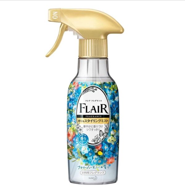 [6-PACK] Japan FLAIR Fragrance Clothes Styling Spray 270ml ( 2 Scent Available ) Harmony Floral