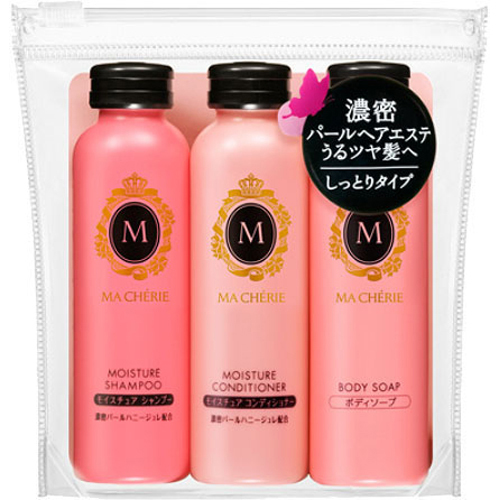 [6-PACK] Japan MACHERIE Body Soap and Shampoo and Conditioner Set 50ML