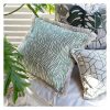 Cushion Cover-With Piping-Milan Green – 35×50 cm