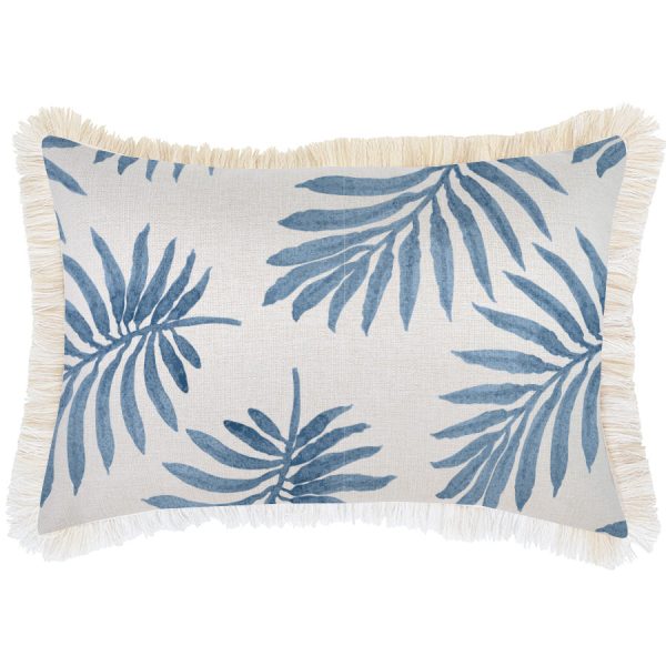 Cushion Cover-Coastal Fringe-Koh Samui – 35×50 cm