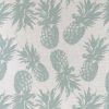 Cushion Cover-Coastal Fringe Natural-Pineapples Seafoam – 35×50 cm