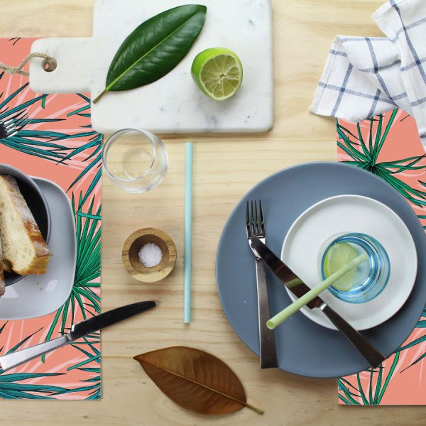 Placemat set of 4 – 6cm x 33cm – Hot Tropics