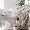 Boho Cotton Macrame Hammock – Natural