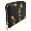 Small Zip Wallet – Midnight Garden