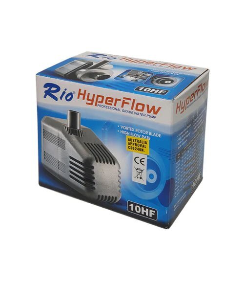 Submersible Water Pump Rio Hyperflow 6HF Professional Grade Pump for Hydroponic Systems – 2500L/hr