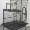 160cm XL Bird Cage Pet Parrot Aviary Perch Castor Wheels