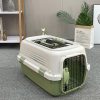 Dog Cat Rabbit Crate Pet Kitten Carrier Parrot Cage – 50x34x30 cm, Green