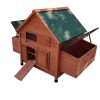 YES4PETS XL Chicken Coop Rabbit Hutch Cage Hen Chook House