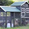 XL Chicken Coop Rabbit Hutch Guinea Pig Cage Ferret House