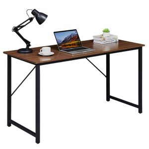 Computer Desk, Sturdy Home Office Gaming Desk for Laptop, Modern Simple Style Writing Table, Multipurpose Workstation