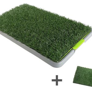 Indoor Dog Puppy Toilet Grass Potty Training Mat Loo Pad pad