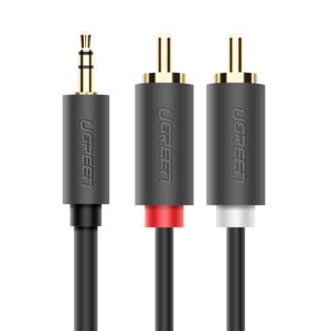 UGREEN 3.5mm male to 2RCA male cable – 5M