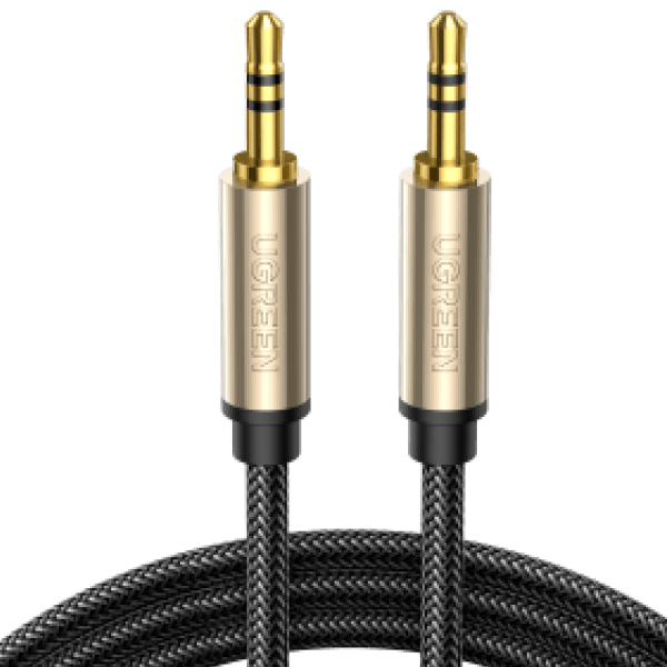 UGREEN 10602 3.5mm Male to Male Aux Stereo Cable – 2m