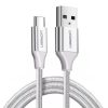 UGREEN 60121 USB 2.0 Type-A to Type-C Male Nickel Plated Cable (White) – 1M