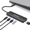 CH545 USB-C 5-in-1 Multiport Adapter Docking Station with 3-Port USB 3.0 Hub PD HDMI