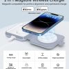 T323 2-in-1 Magsafe&MFI Wireless Charger