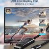 CHOETECH XCP-1803 USB-C To DisplayPort Cable 8K@30Hz 1.8M Two-Way