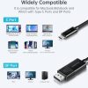 CHOETECH XCP-1803 USB-C To DisplayPort Cable 8K@30Hz 1.8M Two-Way