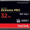 SanDisk Extreme Pro CFXP CompactFlash 160MB/s (SDCFXPS) – 32GB