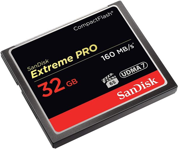 SanDisk Extreme Pro CFXP CompactFlash 160MB/s (SDCFXPS) – 32GB