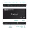 KM470 2-Port USB-C KVM Switch 8K Docking Station HDMI 2.1 DP for Laptop Tablet