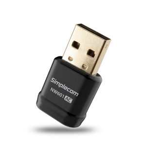 Simplecom NW601 AC600 Mini WiFi Dual Band Wireless USB Adapter