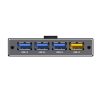 ICY BOX 4 Port USB 3.0 hub with USB charge port  (IB-AC611)