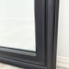 Window Style Mirror – Rectangle 100cm x 200cm – Black