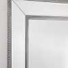 Beaded Framed Mirror – 190×100 cm, Silver