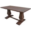 Florence  Dining Table French Provincial Pedestal Solid Timber Wood – 200x100x90 cm