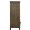 Tallboy Chest of Drawers Solid Pine Wood Bed Storage Cabinet -Rustic Grey – 6 Drawers