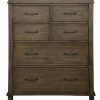 Fitzroy 4pc Suite Bedside Tallboy Bedroom Furniture Package – Rustic Grey – KING