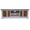 Davie ETU Entertainment TV Unit 2 Door Solid Acacia Timber – Multi Color – 180x50x60 cm