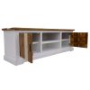 Davie ETU Entertainment TV Unit 2 Door Solid Acacia Timber – Multi Color – 180x50x60 cm