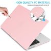 15 inch Air 2023 MacBook Air Matte Case  A2941 M2 Chip Hard Shell Case Keyboard Cover Sold Pink