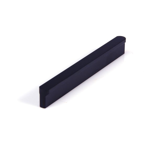 Solid Zinc Furniture Kitchen Bathroom Cabinet Handles Drawer Bar Handle Pull Knob – 128mm, Black