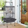 174cm Large Rolling Mobile Bird Cage Birdcage Finch Aviary Parrot Animals Playtop Stand Canary Finch