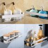 Bathroom Shower Shelf Kitchen Rack Storage Shelves Shampoo Holder Organizer – Silver