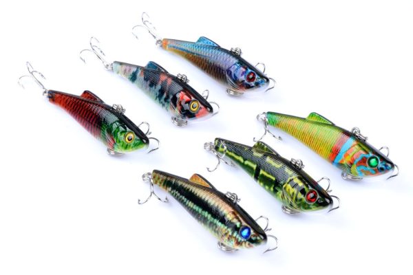 6X 4cm Popper Poppers Fishing Lure Lures Surface Tackle Fresh Saltwater