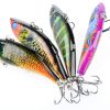 4x 8cm Vib Bait Fishing Lure Lures Hook Tackle Saltwater