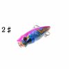 6X 3.5cm Popper Poppers Fishing Lure Lures Surface Tackle Fresh Saltwater