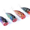 4X 6.5cm Popper Poppers Fishing Lure Lures Surface Tackle Fresh Saltwater