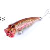 4X 6.5cm Popper Poppers Fishing Lure Lures Surface Tackle Fresh Saltwater