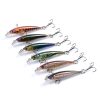 6x Popper Poppers 5cm Minnow Fishing Lure Lures Surface Tackle Fresh Saltwater