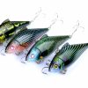 4x 8.5cm Vib Bait Fishing Lure Lures Hook Tackle Saltwater