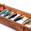 6X 6cm Popper Poppers Fishing Lure Lures Surface Tackle Fresh Saltwater