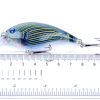 4x 7.5cm Popper Crank Bait Fishing Lure Lures Surface Tackle Saltwater