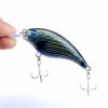 4x 7.5cm Popper Crank Bait Fishing Lure Lures Surface Tackle Saltwater