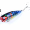 4X 6.8cm Popper Poppers Fishing Lure Lures Surface Tackle Saltwater